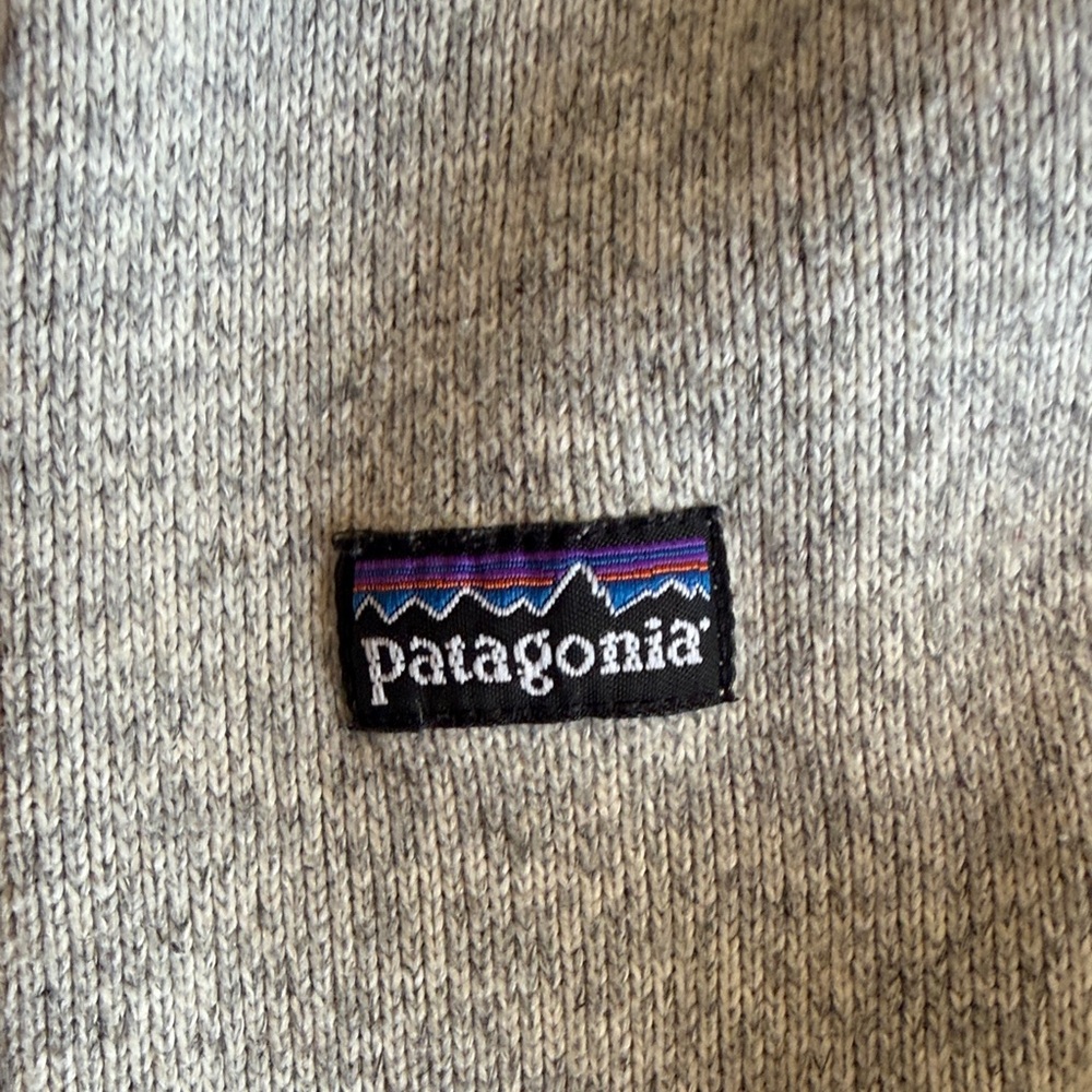 Patagonia Heather Gray Full-Zip Utility Fleece Jacket - Picture 2 of 5
